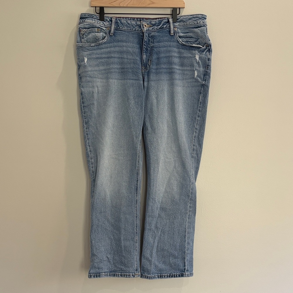Classic Blue Straight Leg Jeans